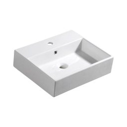 Isvea - Lavoar pentru blat PURITY 50x42 cm ceramică/alb