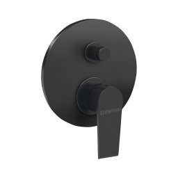 Sapho - Baterie de duș incastrată KAI, negru mat