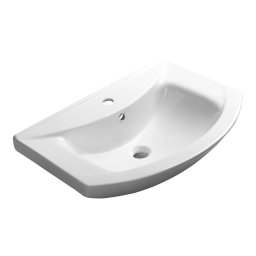 Aqualine - Lavoar încastrat ZERO 65 x 46 cm, ceramică, alb