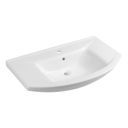 Aqualine - Lavoar încastrat ZERO 86x50 cm ceramică/alb