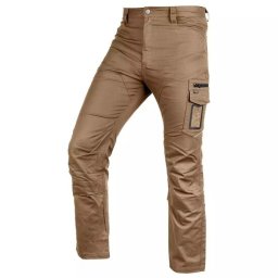 Pantaloni de lucru, bumbac si poliester, model Mix&Match, maro, marimea XXL/56, NEO