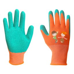 Manusi de lucru pentru copii, latex-poliester, masura 3 HardWork ToolsRange