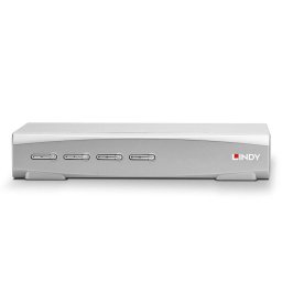 Switch KVM Lindy 4 Port HDMI 4K60, USB 2.0 & Audio
