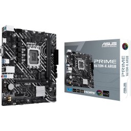 Placa de baza ASUS PRIME H610M-K ARGB, Micro ATX, Intel, Socket LGA 1700