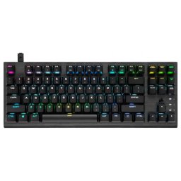 Tastatura Gaming Corsair K70 RGB TKL Champion Series Mecanica Iluminare RGB, Negru