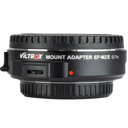 Adaptor AutoFocus Viltrox EF-M2 Pro Reducer Speed Booster Adapter To M43