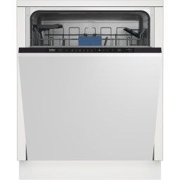 Masina de spalat vase incorporabila Beko BDIN16435, 14 seturi, 6 programe, HygieneIntense, AutoDoor Opening, Clean&Shine, Clasa D, 60 cm, Alb