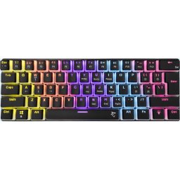 Tastatura Gaming White Shark ASHIKO v2 Blue Switch Mecanica Negru