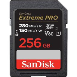 Card de memorie SanDisk Extreme Pro, 256GB, Clasa 10, U3, V60