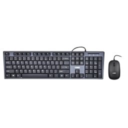 Kit Tastatura si Mouse iBox IKMS606, cu cablu, EN, Negru