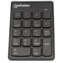 Tastatura numerica Manhattan, Wireless, Negru
