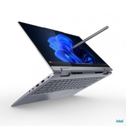 Laptop 2 in 1 Lenovo ThinkBook G5 IAU, Procesor Intel® Core™ Ultra 5 225U pana la 4.80 GHz, 14 inch, WUXGA IPS, Touch, 16GB, 512GB SSD, Intel Graphics, Windows 11 Pro, Gri