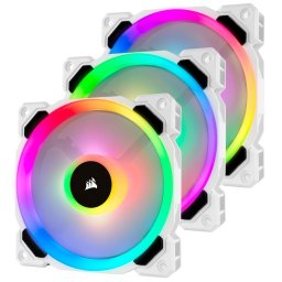 Ventilator Corsair LL120 RGB 120mm Dual Light Loop White RGB LED PWM