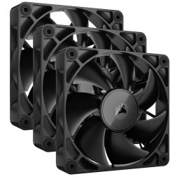 Ventilator Corsair iCUE LINK RX120, 120mm PWM, Triple Pack, Negru