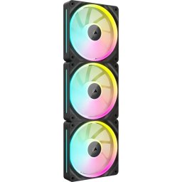 Ventilatoare CORSAIR iCUE LINK LX120 RGB BLACK, triple pack