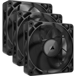 Ventilatoare CORSAIR iCUE LINK RX120 MAX BLACK, triple pack