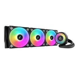 Cooler Artic Liquid Freezer III Pro 420 A-RGB, AIO 420mm, Intel/ AMD, Negru