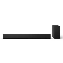 Soundbar LG SG10TY, 3.1 canale, Bluetooth 5.1, Dolby Atmos, DTS:X, Wi-Fi, Airplay2, Subwoofer Wireless, HDMI, USB, 1446x150mm, Negru