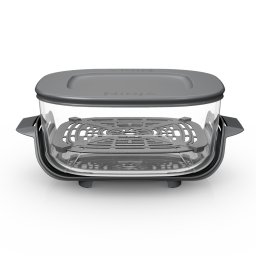 Vas sticlă CRISPi 3.8L CleanCrisp cu capac etanș și Crisper Plate inclus Ninja