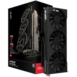 XFX Swift AMD Radeon RX 9070XT Triple fan Gaming Edition with 16GB GDDR6 HDMI 3xDP, AMD RDNA 4