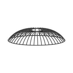 Abajur universal CURITIBA, diametru 26 cm, negru