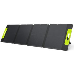 Panou solar portabil Fossibot SP110, 110W, Pliabil 4 ori, 18.68V Vmp, 5.84A Imp, 23.6V Voc, 6.1A Isc, IP67, Iesiri USB DC, 3.15 Kg