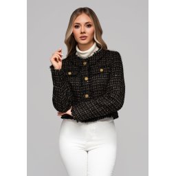 Edoti Women's jacket with wool and sequins OW-BLZB-0101 v1