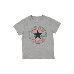 CONVERSE Tricou 'CHUCK PATCH' gri grafit / gri amestecat / roșu