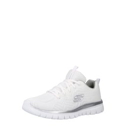 SKECHERS Sneaker low 'Graceful Get Connected' argintiu / alb