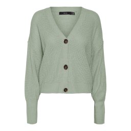 VERO MODA Geacă tricotată 'VMLea' verde pastel
