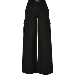 Urban Classics Pantaloni cu buzunare negru