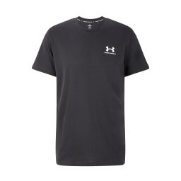 UNDER ARMOUR Tricou funcțional negru / alb