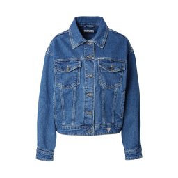 GUESS JEANS Geacă de primăvară-toamnă albastru denim