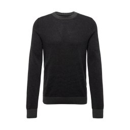 JACK & JONES Pulover 'JJEGlobe' gri metalic