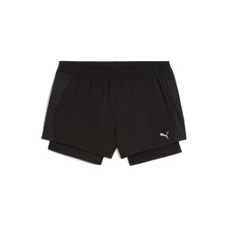PUMA Pantaloni sport 'Velocity 3' negru / alb