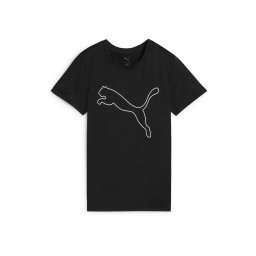 PUMA Tricou funcțional 'Tad Essential' negru / alb