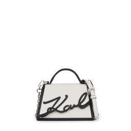Karl Lagerfeld Poșete negru / alb