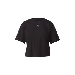 PUMA Tricou funcțional 'Cloudspun' gri închis / negru