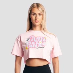 GymBeam Women‘s GymBabe Shirt Cherrybloom S