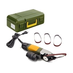 Proxxon - BS/E - Minislefuitor de tip curea cu cap oscilant, 80 W, valiza plastic