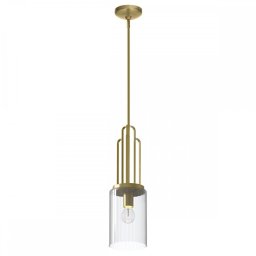 Pendulul Kimrose QN-KIMROSE-MP-BNB, 1X60W E27, H:min 69,8 cm - max 176,5 cm, D:68,6 cm, metal alamă