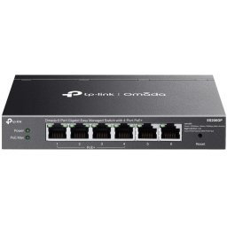 Switch ES206GP, 6 porturi, Negru