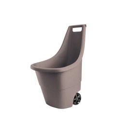 Roabă de grădină din plastic Easy Go Breeze, 50 l, culoare taupe