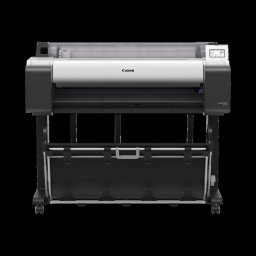 Plotter Canon imagePROGRAF TM-350 36"(914mm), format A0, 5 culori, rezolutie max 2400x1200dpi, memorie 2GB, limbaje de imprimare: HP-GL/2, HP RTL, JPEG (Ver. JFIF 1.02), CALS G4 (submission via FTP only), Display LCD 4.3", interfata: USB 2.0, Ethernet, WI
