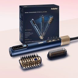 Perie cu aer cald Air Wand AS6550CE + 2 accesorii, 1600W BaByliss