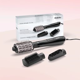 Perie cu aer cald Style Smooth 1000W AS128E cu 3 accesorii BaByliss