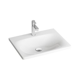 Lavoar încastrat BALANCE Ravak XJX01250000, 50 x 46,5 cm, ceramică, alb