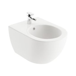 Ravak X01517 - Bideu suspendat UNI CHROME ceramică/alb