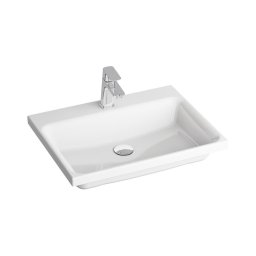 Ravak XJX01260001 - Lavoar încastrat COMFORT 60 x 46 cm, ceramică, alb