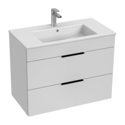 JIKA H4537621763001 - Dulap de baie CUBE 80 cm cu lavoar, alb